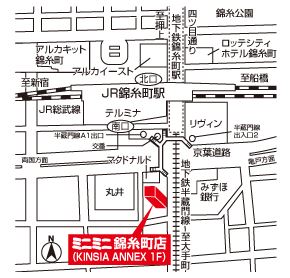 ミニミニ錦糸町店の地図
