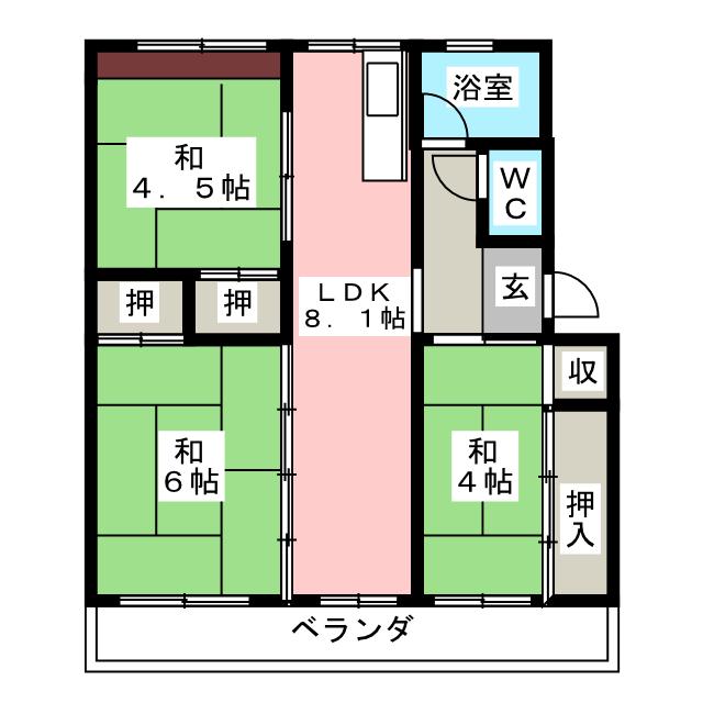 花見川団地 0001 0009 物件詳細 お部屋探しはminimini ミニミニ で