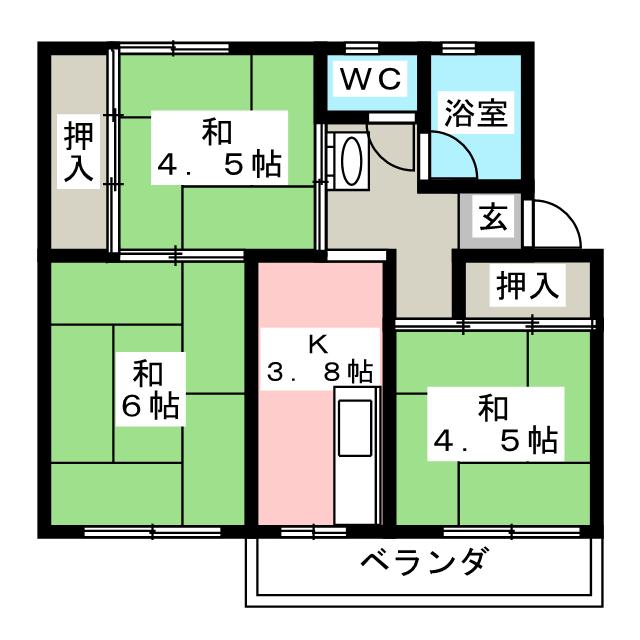 花見川団地 0001 0016 物件詳細 お部屋探しはminimini ミニミニ で
