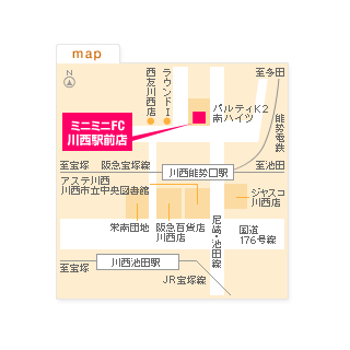 FC�쐼�w�O�X�̒n�}