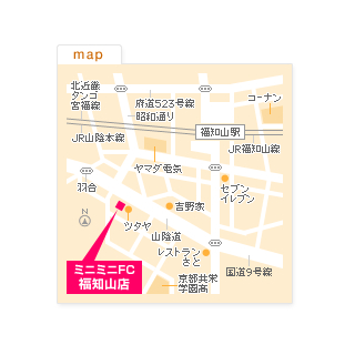 FC福知山店の地図