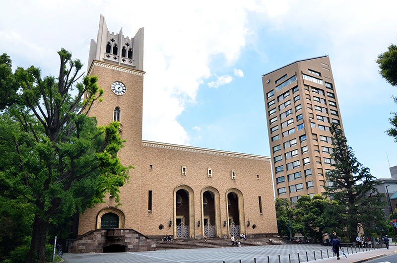 早稲田大学　早稲田キャンパス写真