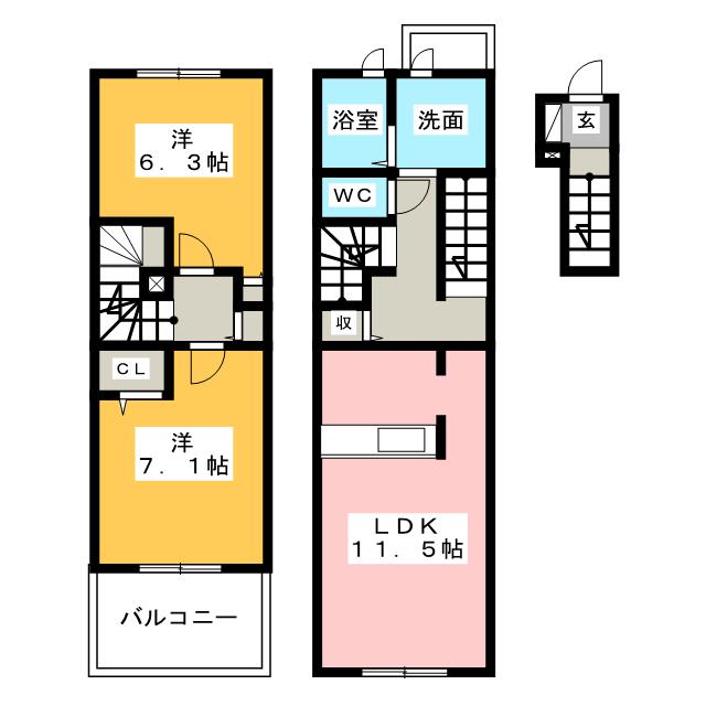 人気のテラスハウス