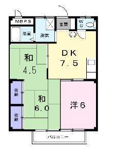 駅近3DK!スーパー等も近くて便利です