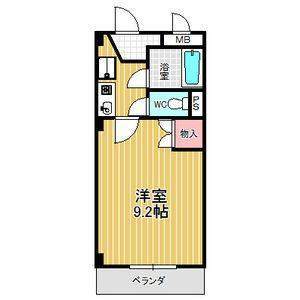 日当たり良好・2階のお部屋。やっぱりこだわりたいお風呂・トイレ別!