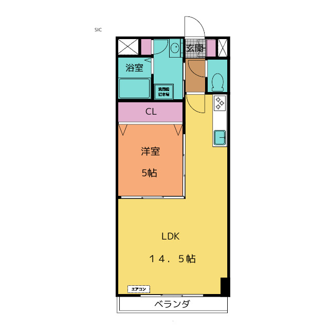 単身者限定募集物件。