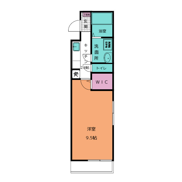 広々9.5帖