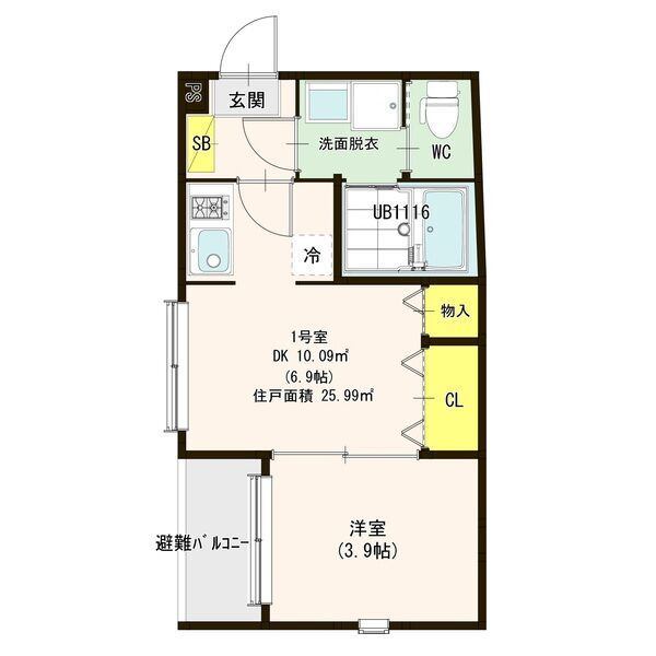 使いやすい間取りです