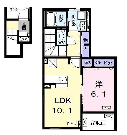 人気の間取です