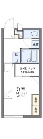 代表的な間取のため実際の間取とは異なる場合があります