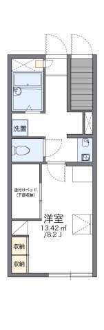 代表的な間取のため実際の間取とは異なる場合があります