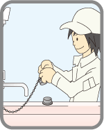 ゴム栓イラスト